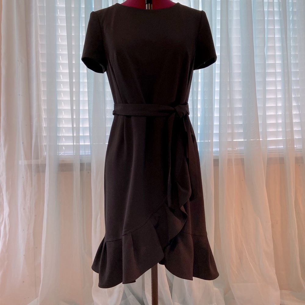 Calvin Klein ruffled dress